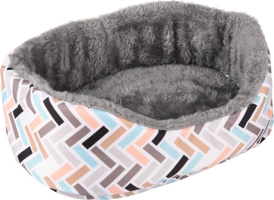 MAND CLAVIO OVAAL MEERKLEURIG 25x19x9CM