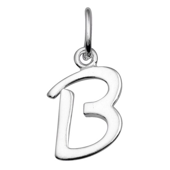Lucardi - Zilveren letterhanger B | bol.com