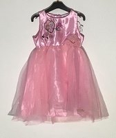 Disney Frozen jurk satijn/tule roze maat 116