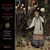 Goldner String Quartet, Pier Lane - Tanayev & Arensky: Piano Quintets (CD)
