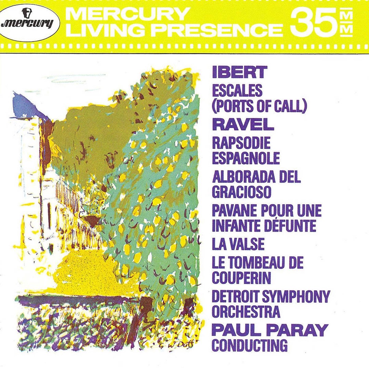 Paul Paray Conducts Ibert & Ravel