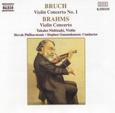 Brahms, Bruch: Violin Concertos / Nishizaki, Gunzenhauser