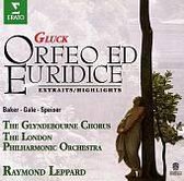 Gluck: Orfeo ed Euridice - Highlights /Leppard, Baker, et al
