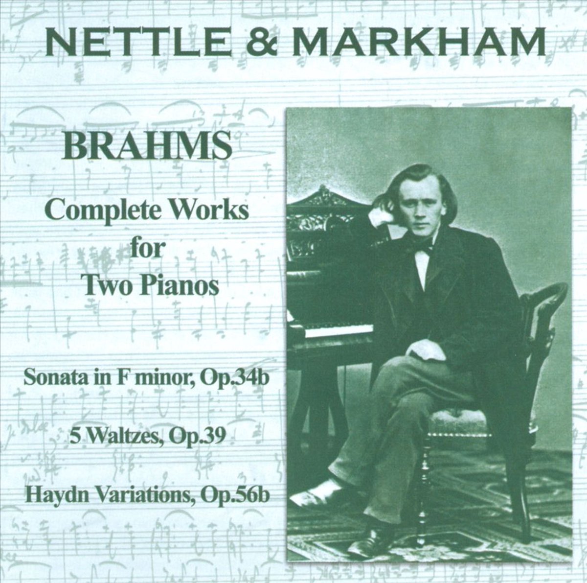 Brahms/Complete Works For Two Pianos
