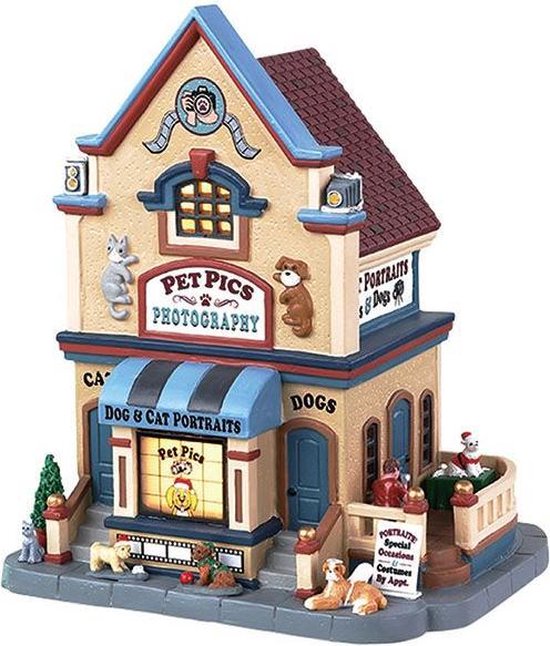 Lemax - Pet Pics Photography (Aa) - Kersthuisjes & Kerstdorpen