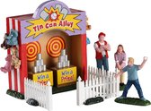 Lemax - Tin Can Alley- Set Of 7 - Kersthuisjes & Kerstdorpen