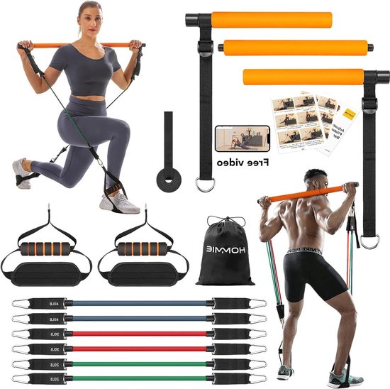 Weerstandsband oefeningen voor thuis & in de gym