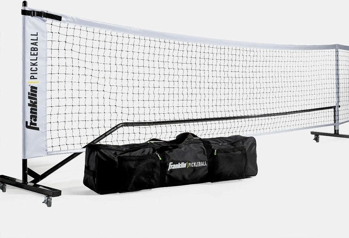 Franklin Officieel Pickleball Net Op Wielen - Wit | Maat: UNI