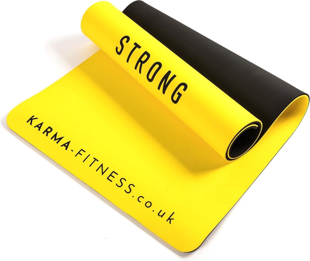 Grote trainingsmat - extra brede en extra dikke yogamat (183 cm x 80 cm x 10 mm
