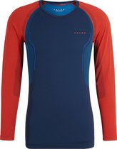 FALKE heren lange mouw shirt Warm - thermoshirt - blauw (space blue) - Maat: XL