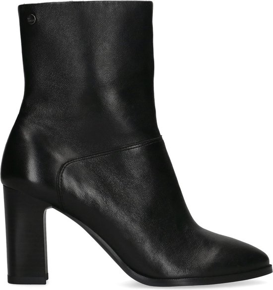 Veterlaarsjes Dames Zwarte Veterlaarsjes Met Hak Zwarte Laarsjes