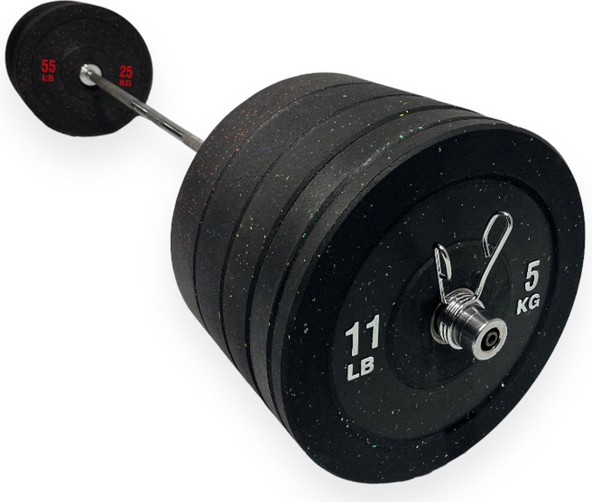 Padisport - Olympische Halterset - Halterset - 170 KG - Olympische Halterstang - Barbell Set - Barbell Met Gewichten - Halterstang Met Gewichten