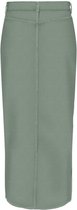 Only Onlcilla-Moxie Long Slit Cord Skirt Lily Pad GROEN XS