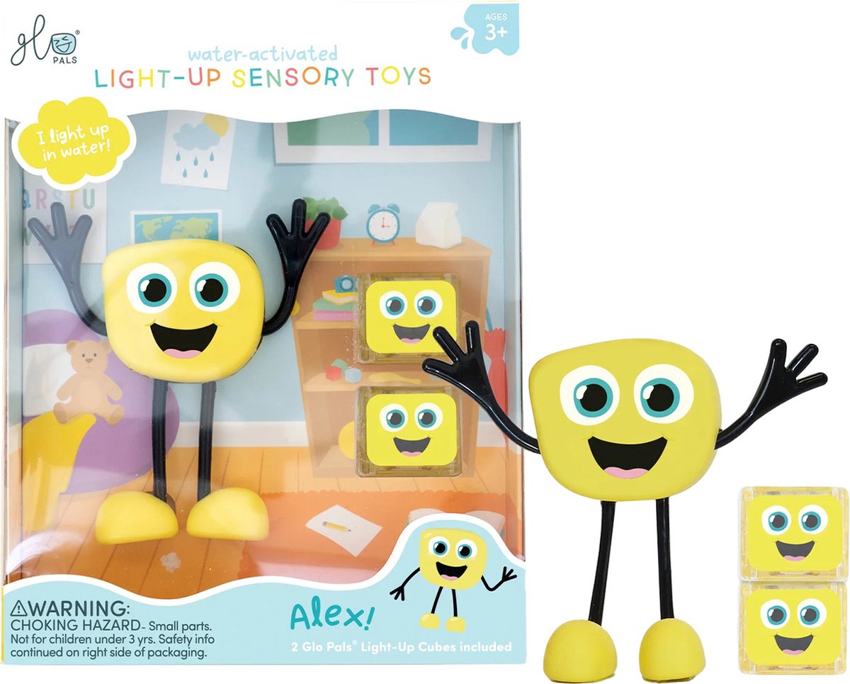 Glopals Light-Up Character Alex Badspeelgoed GP-FIN-CHAR-ALEX