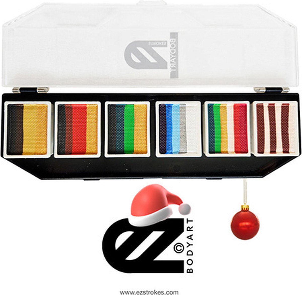 Suzy Amaro's Ez Strokes Jingle Bells Palette