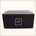 Zwarte geschenkdoos met het logo OTIX KITCHENWARE.