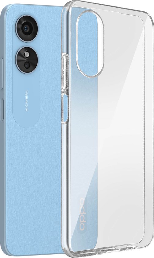 Oppo A17, TPU, Transparente