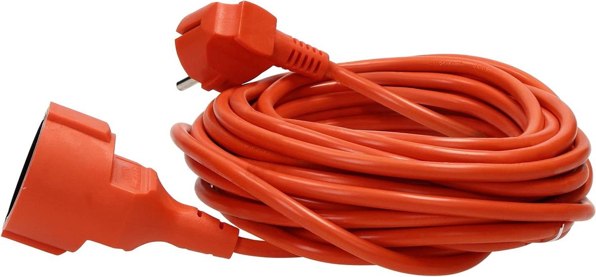 Verlengsnoer Tuinverlengsnoer met één Stopcontact - PVC 3x1mm² - Weerbestendig - AE-13211(GS)