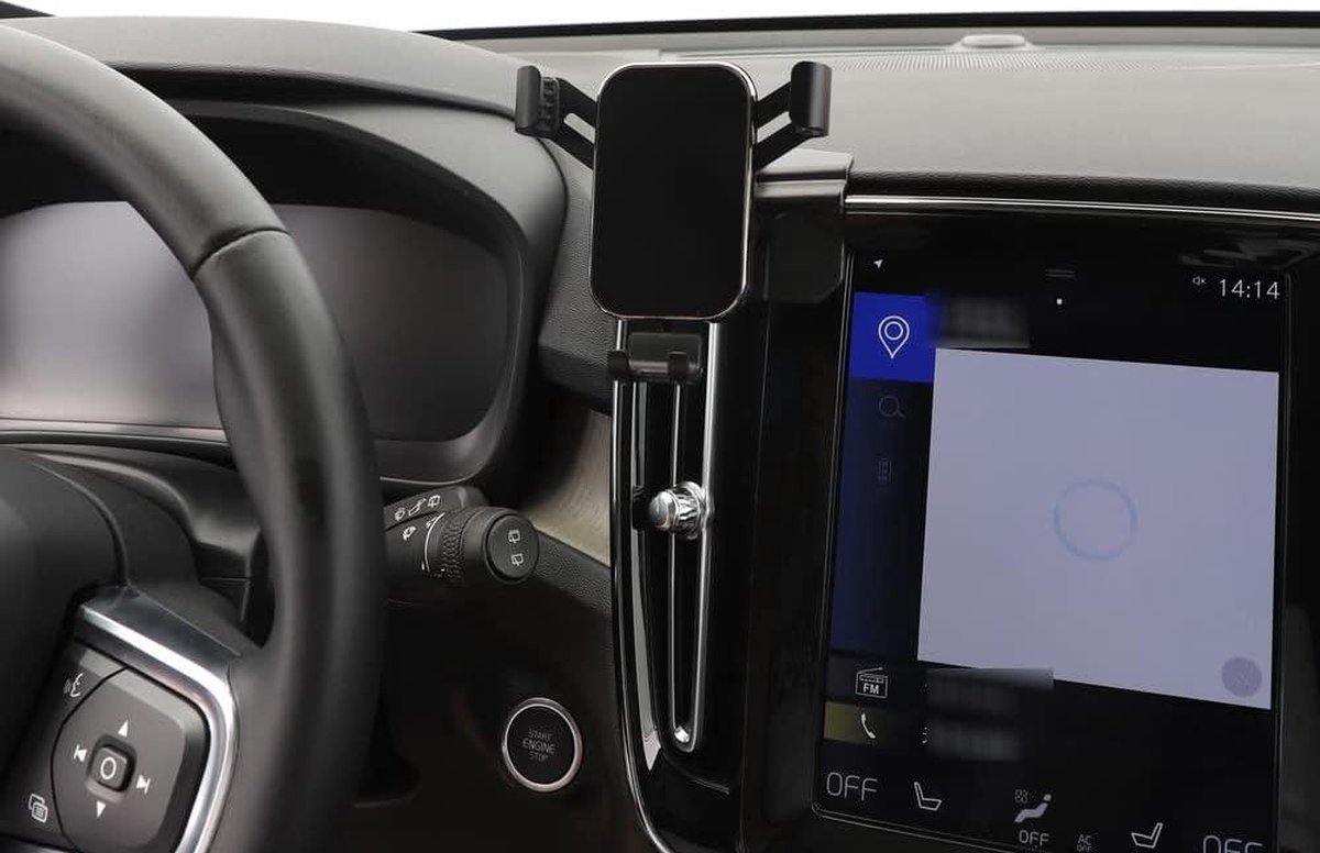 Autotelefoonhouder voor Volvo XC40 XC60 XC70 XC90 C30 C40 C70 V40 S60, Air Vent Autotelefoonhouderhouder - Verstelbare Autotelefoonhouder, Eenvoudig Te Gebruiken - Voor Dashboard, Voorruit
