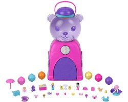 foto van Polly Pocket Gumball Bear Playset, 4 jaar, Meerkleurig, Kunststof