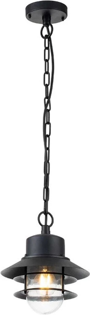 Elstead Lighting LED Buiten Hanglamp Copenhagen | 1X E27 Max 60W | IP44 | Dimbaar | Black