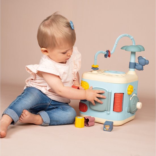 Smoby - Little Smoby - Activités Cube - Multicolore