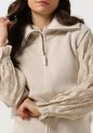 Penn & Ink Cardigan 1 Truien & vesten Dames - Sweater - Hoodie - Vest- Zand - Maat XL