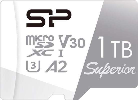 Foto: Silicon power 1tb microsd superior micro sdxc uhs i u3 v30 4k a2 high speed microsd card with adapter compatible with nintendo switch steam deck