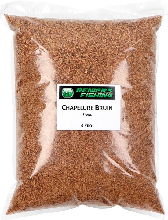 Reniers Fishing Frans Broodmeel - Bruin Broodmeel voor Feedervoer en Voornmixen - Size : 5 Kilo van Reniers Fishing — afbeelding 2