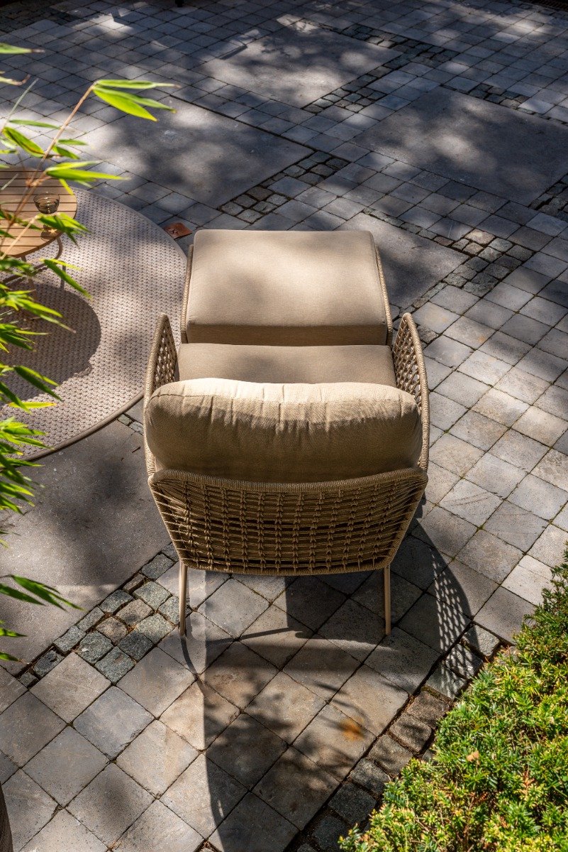 Taste by 4 Seasons Albano lounge chair - latte