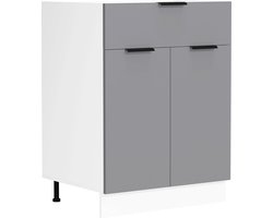 VCM keukenkast breedte 60 cm ladeblok keuken keukenmeubel Fasola