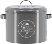 Esschert Design - Compostbak 'Compost' (Antraciet, 6.3L)