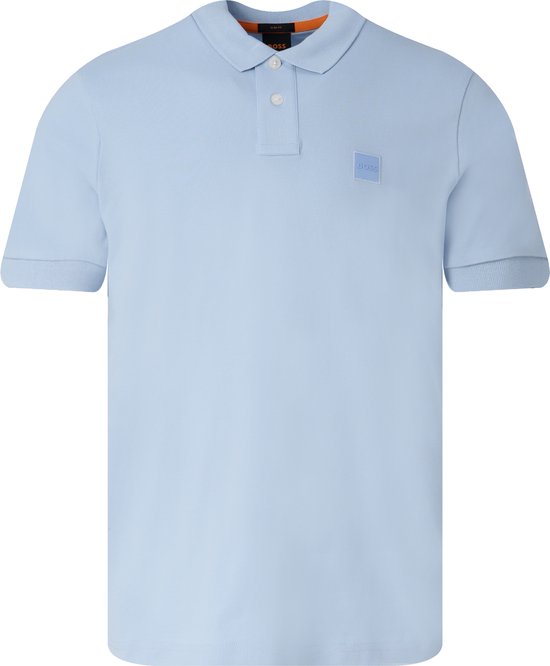 Boss Passenger Polo's & T-shirts Heren - Polo shirt - Lichtblauw - Maat S