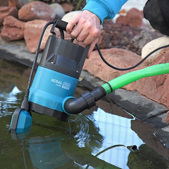 Koma Tools WaterPomp Voor Schoon waterafzuiging 400W - 8000 l/u - 17x30cm