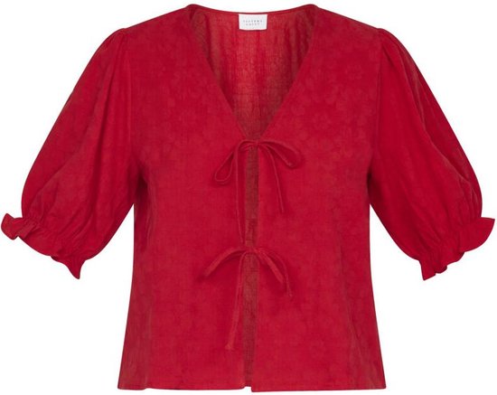 SisterS point Blouse Enila Ss 17677 Red Dames Maat - M