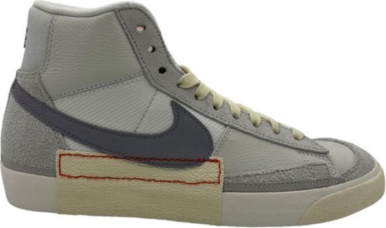 Nike Blazer Mid Pro Club - Sneakers - Wit/Grijs/Rood - Maat 44