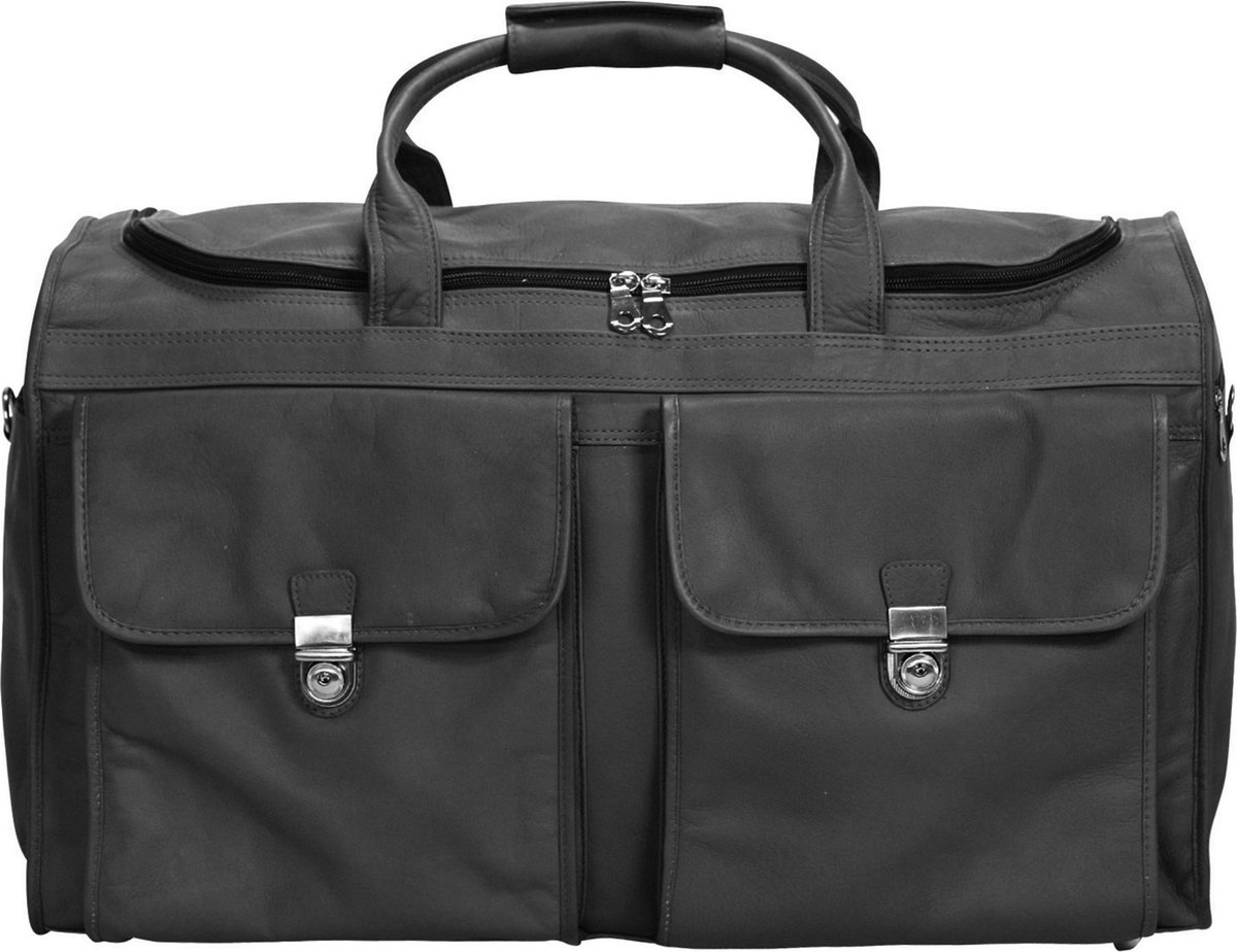 Harold's Landelijke reistas leer 55 cm - schwarz