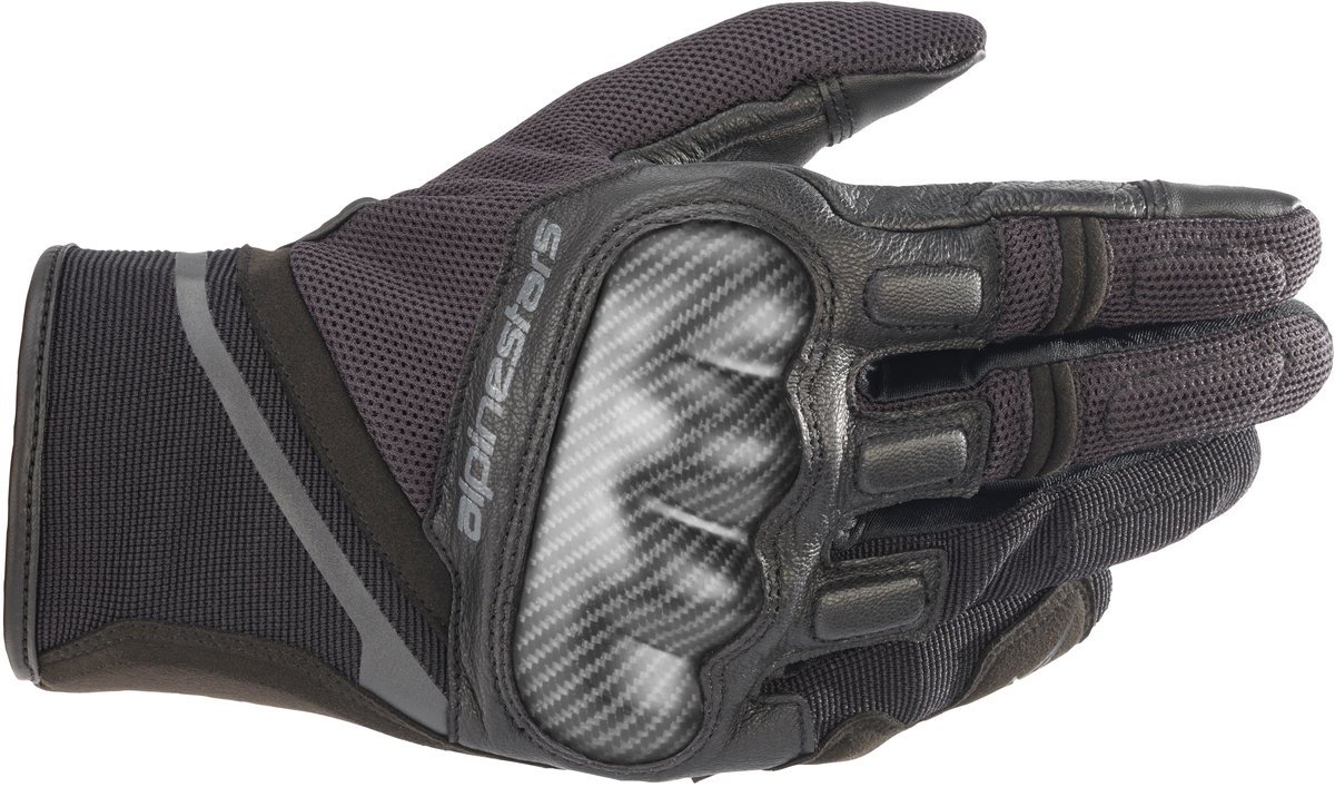 Alpinestars Chrome Zwart Tar Grijs - Handschoen