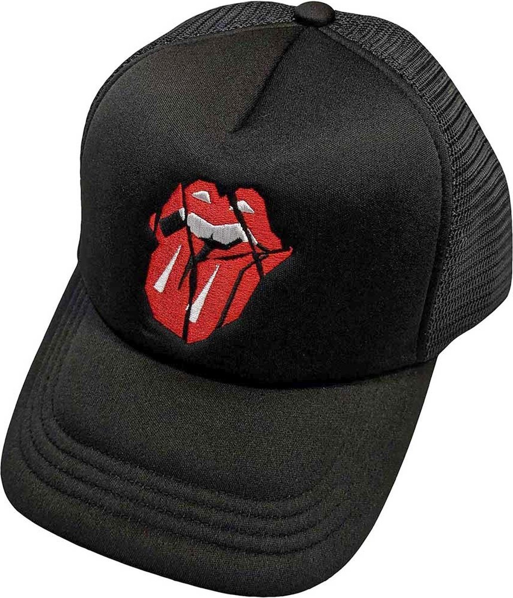 The Rolling Stones - Hackney Diamonds Shards Logo Trucker pet - Zwart