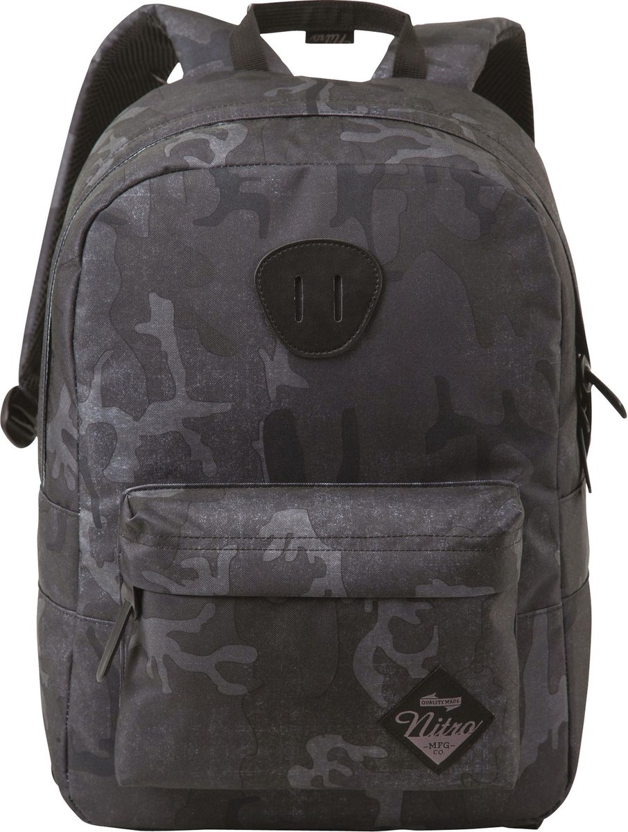 NITRO Vrije tijd rugzak Rugzak met laptopvak Urban Collection Urban Classic Backpack 20L Forged Camo Grijs