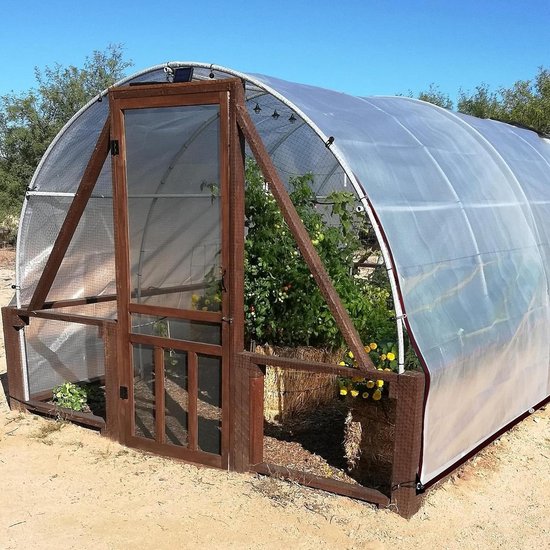 Buiten Zeildoek Gordijn Met Rits, 0,5mm Pvc Doorzichtige Waterdichte Dekzeil Zijpanelen Met Doorvoertules, Pergola Patio Veranda Tuinhuisje Carport