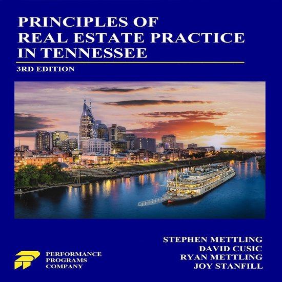 Principles of Real Estate Practice in Tennessee - cover
