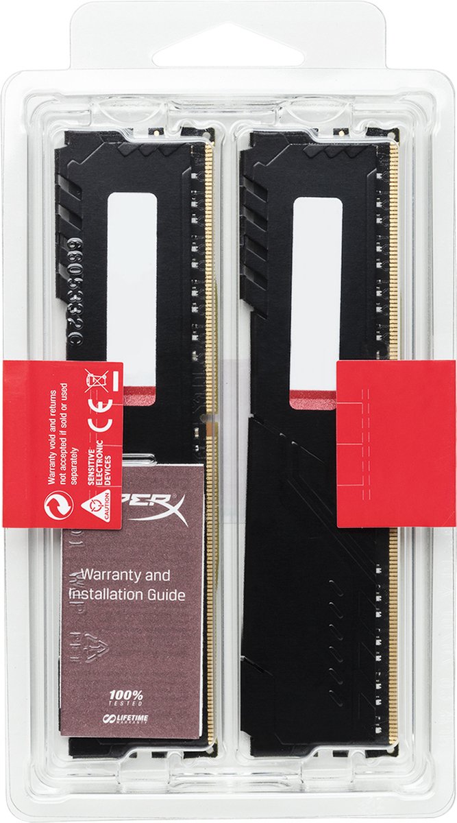 KINGSTON HyperX Fury RAM-module - 16 GB - DDR4-3000 / PC4-24000
