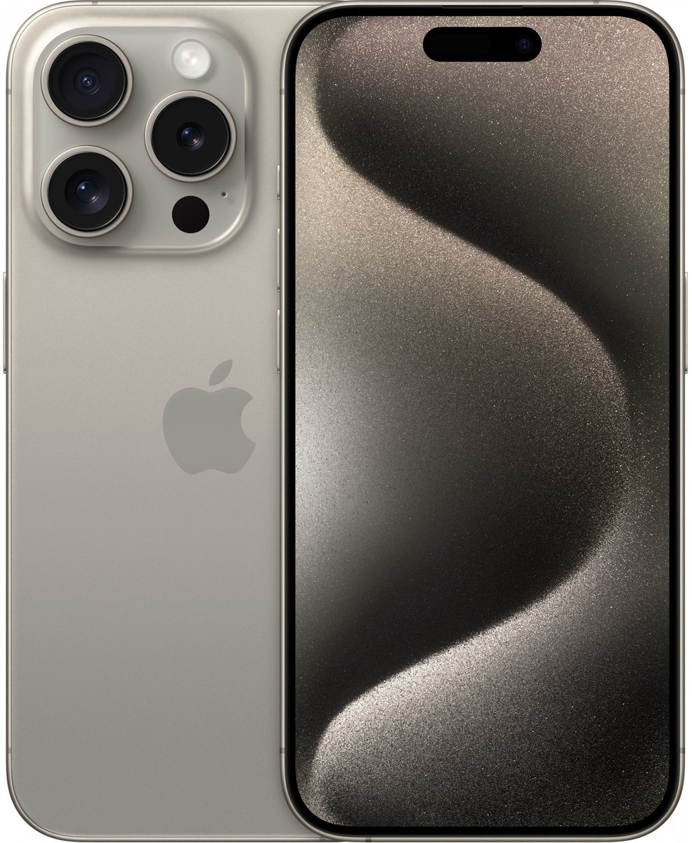 APPLE iPhone 15 Pro 5G - 128 GB Naturel Titanium