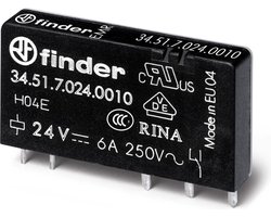 Finder 34.51.7.005.0010 FIN RELAIS 1W 6A 5VDC S