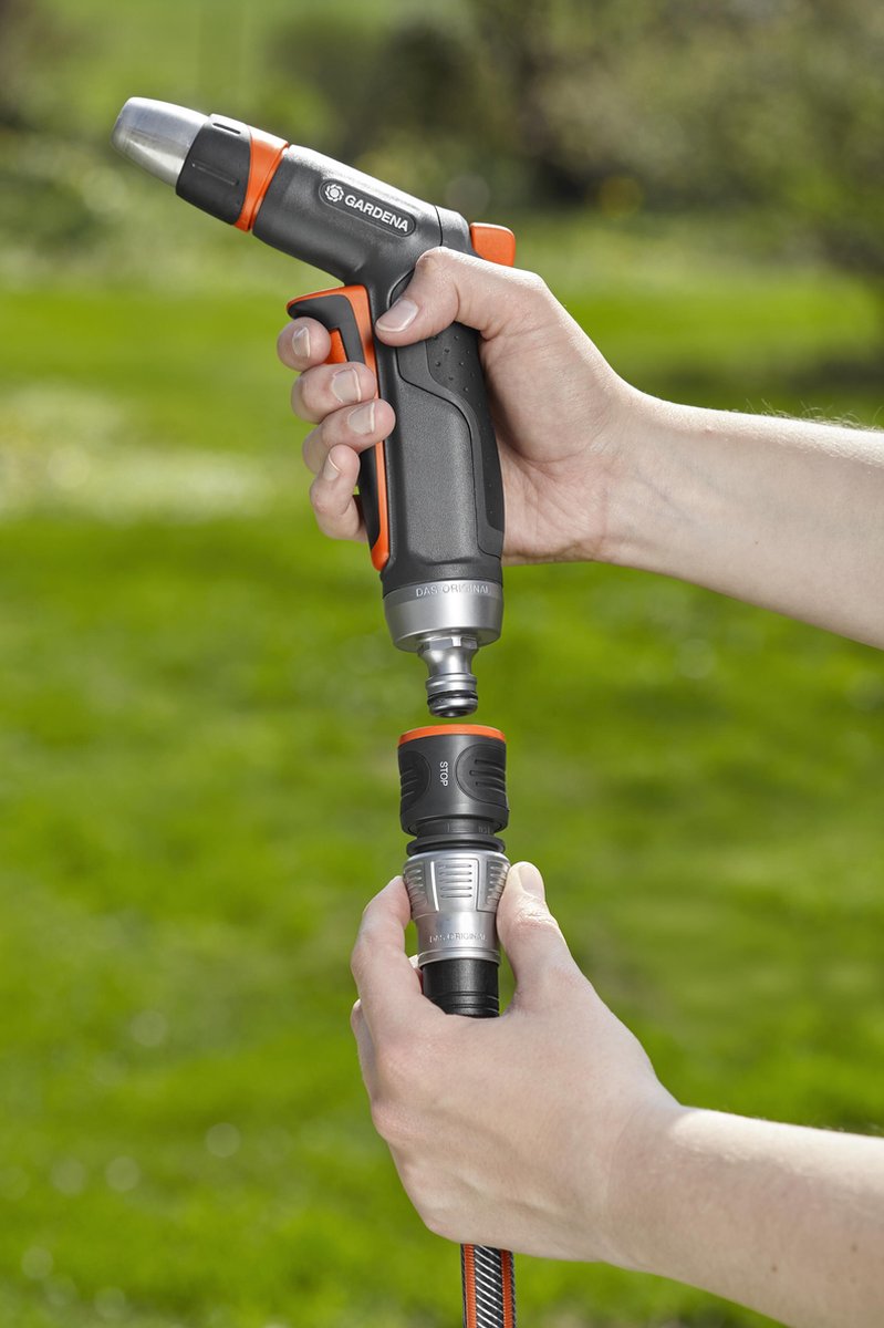 Gardena Premium Set de base lance d'arrosage - Avec raccords