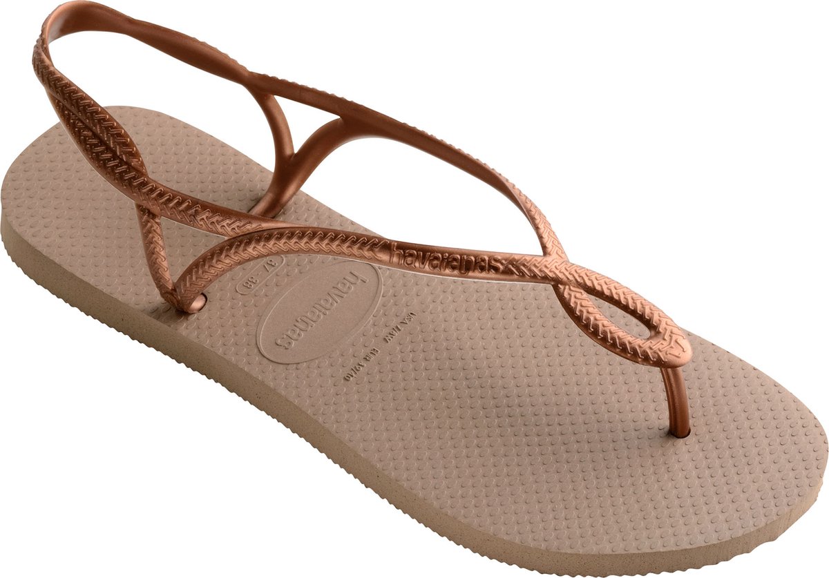Havaianas Luna Slippers - Taupe