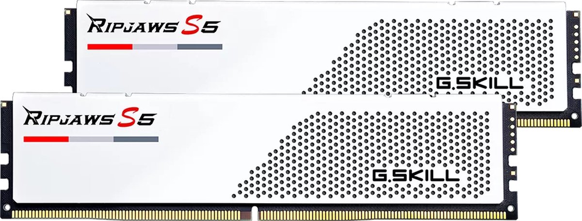 G.Skill Ripjaws S5 F5-5200J4040A48GX2-RS5W geheugenmodule 96 GB 2 x 48 GB DDR5 5200 MHz