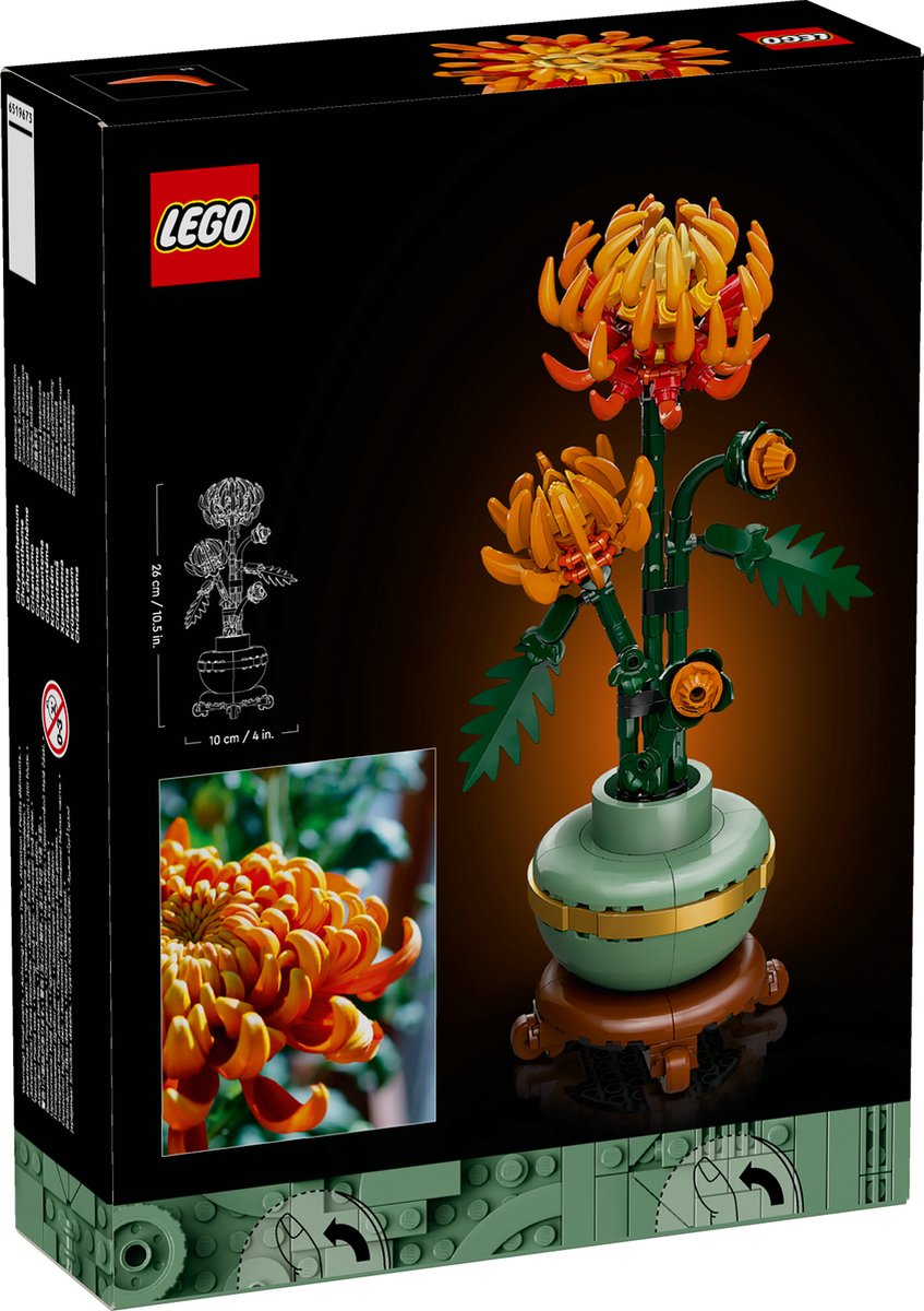 LEGO Icons Chrysant - Botanical Collection - 10368 — afbeelding 18