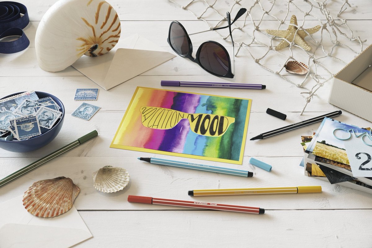 STABILO Pen 68 - Premium Viltstift - Rollerset - Set Met 30 Kleuren — afbeelding 2